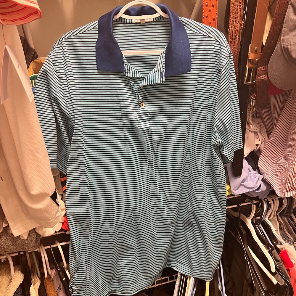 Peter millar XL Short sleeve polo